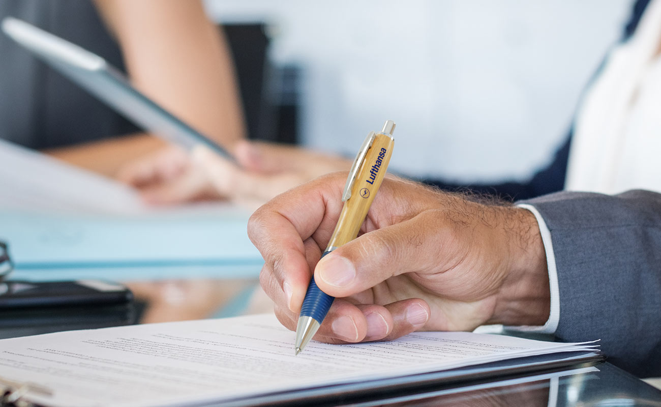 Ridge - Salgsfremmende Bambus Kuglepenne gallery thumbnail