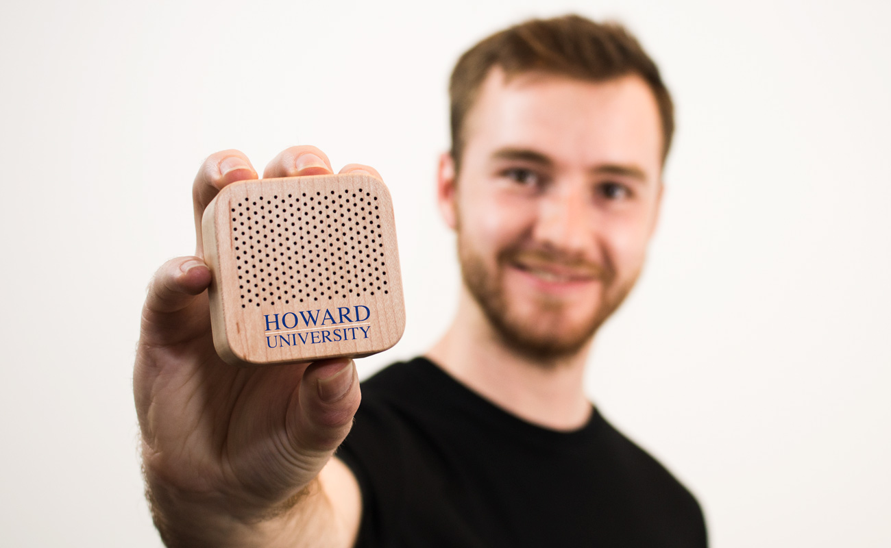 Seed - Højtaler i træ Med Eget Logo gallery thumbnail