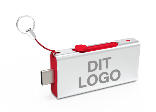 Slide - USB-C Nøgler med Logo