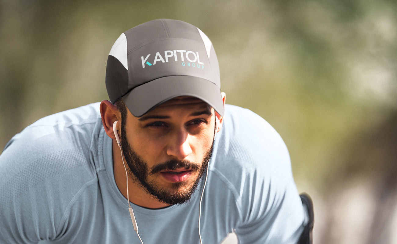 Sprinter - Løbe Caps med logotryk gallery thumbnail