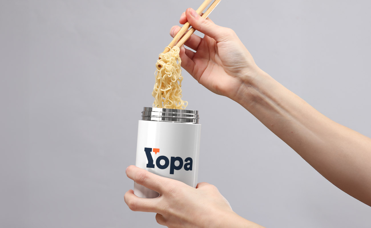 Tastie - Salgsfremmende Isolerede madbeholdere med logo gallery thumbnail