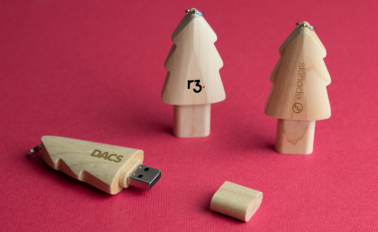 Tree - USB Nøgle Med Logo gallery thumbnail
