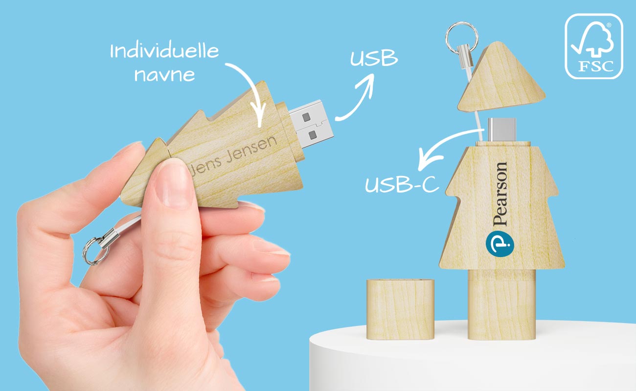 Tree Duo - USB Med Logo