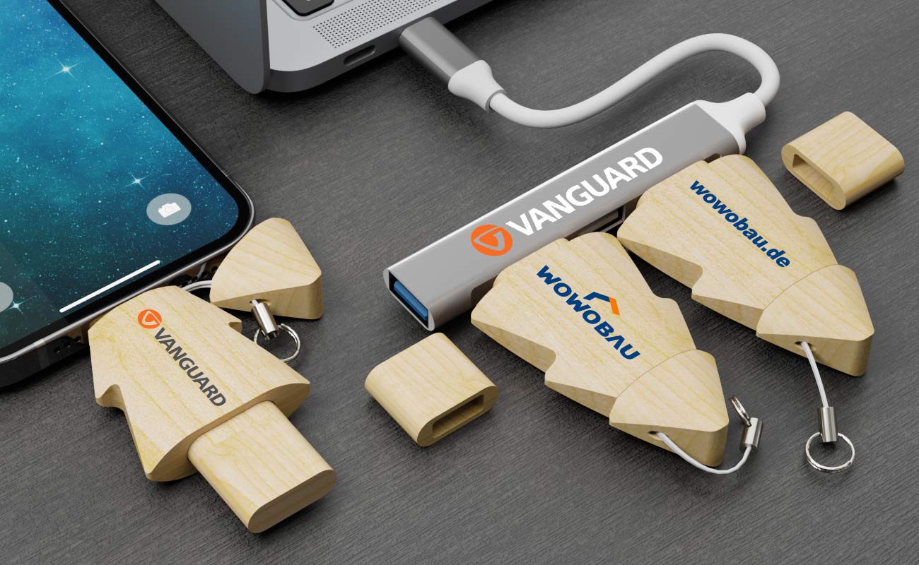 Tree Duo - USB Med Tryk gallery thumbnail