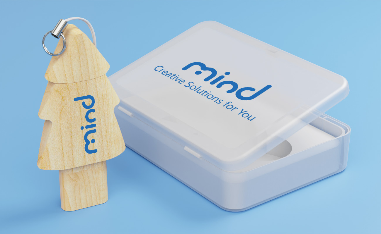 Tree Duo - USB Nøgler Med Logo gallery thumbnail