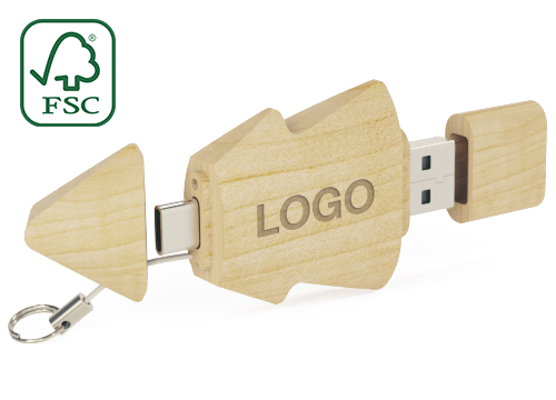 Tree Duo - Reklame USB-C Tree Duo - Reklame USB-C