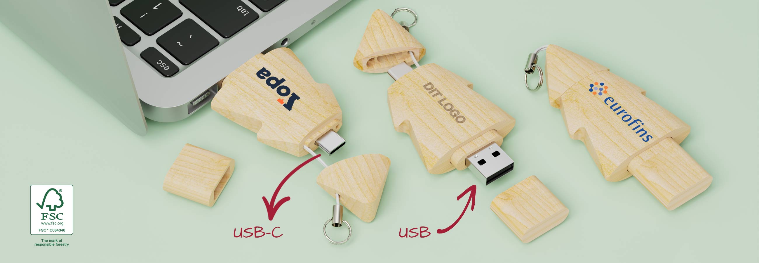 Tree Duo USB stik