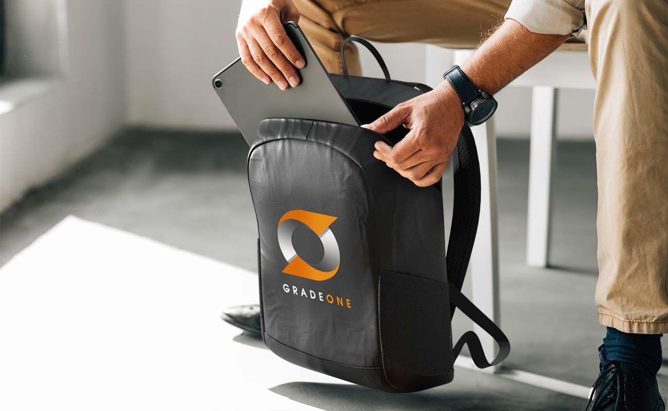 Trip - Foldbar Rygsæk med logo gallery thumbnail