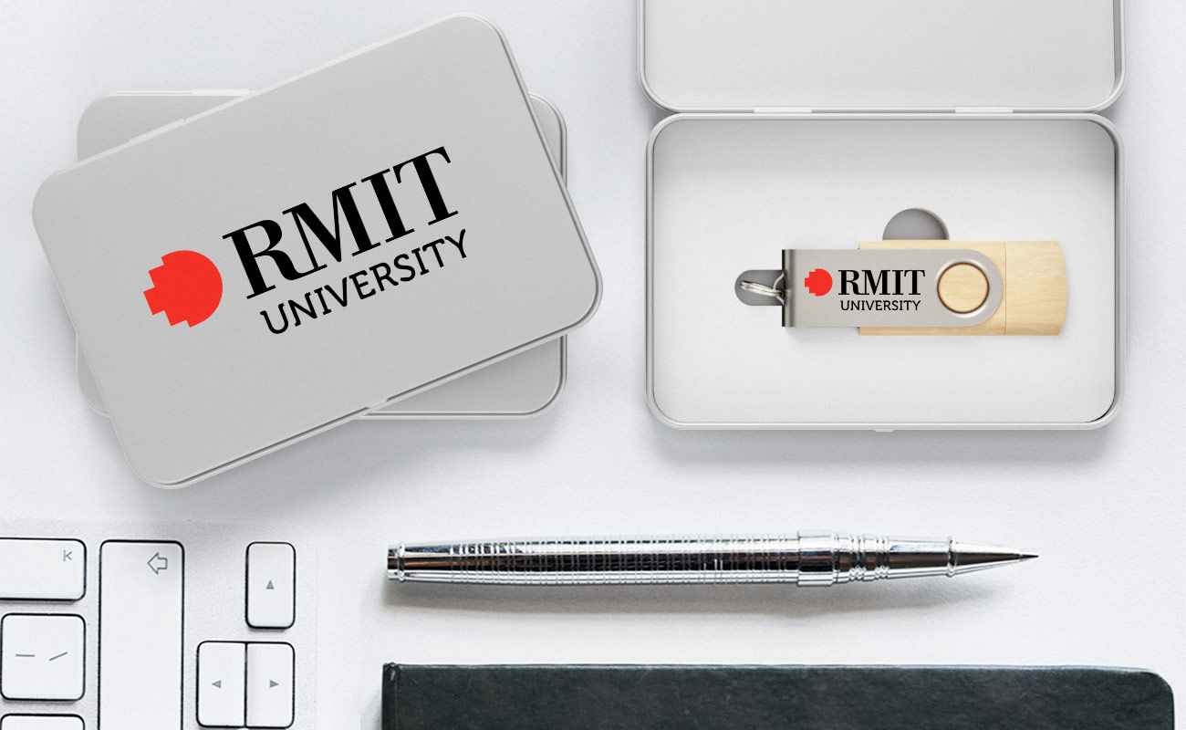 Twister Go Wood - USB-C Stick med Logo gallery thumbnail