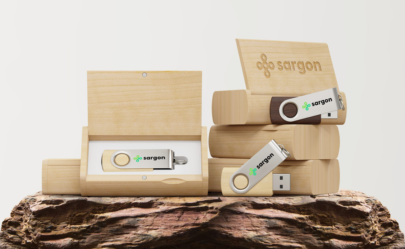 Twister Wood - USB Sticks i Træ gallery thumbnail