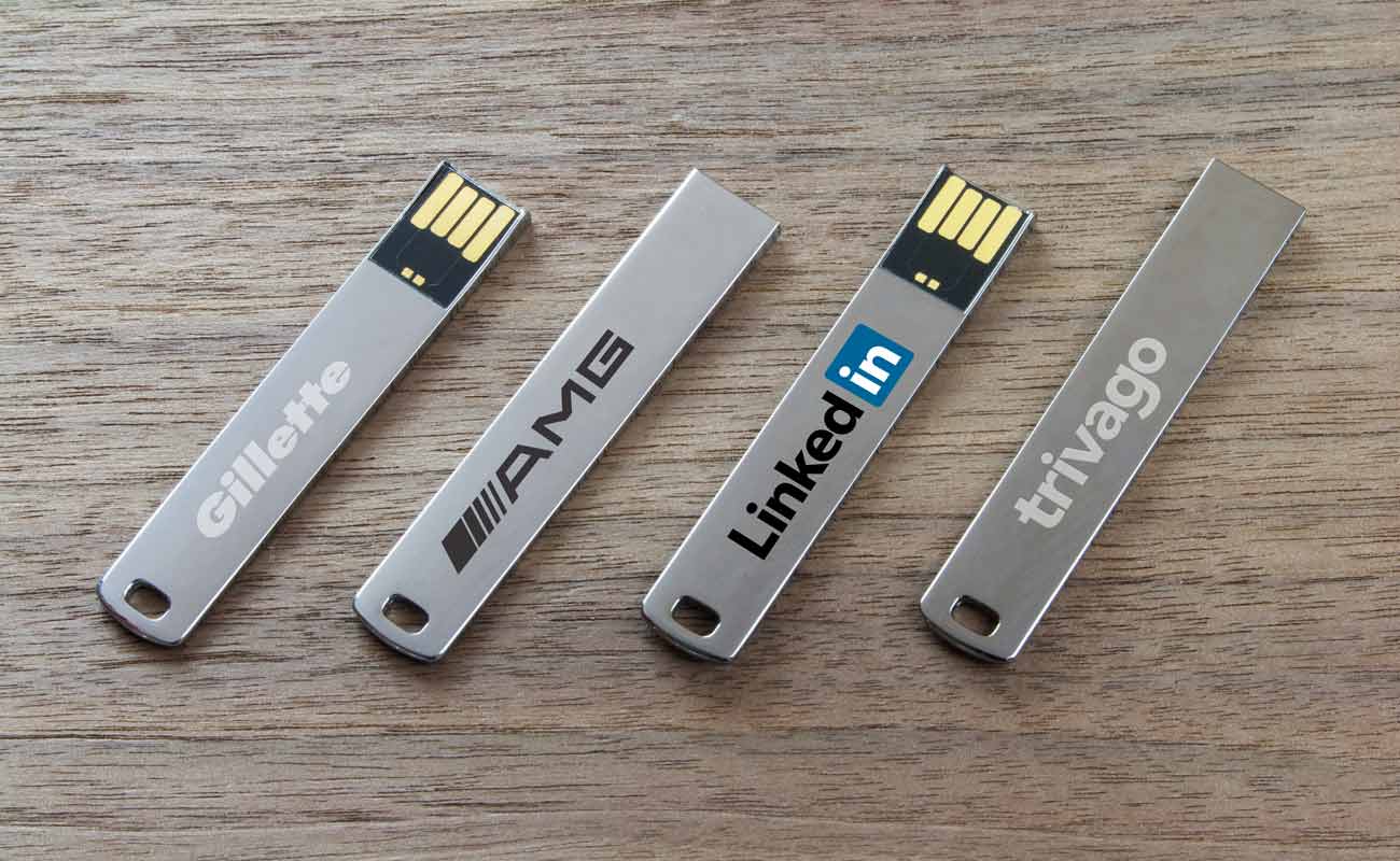 WalletStick - Flad USB stik med logo