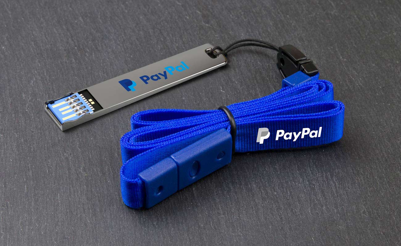 WalletStick - Tynde USB stik med tryk gallery thumbnail