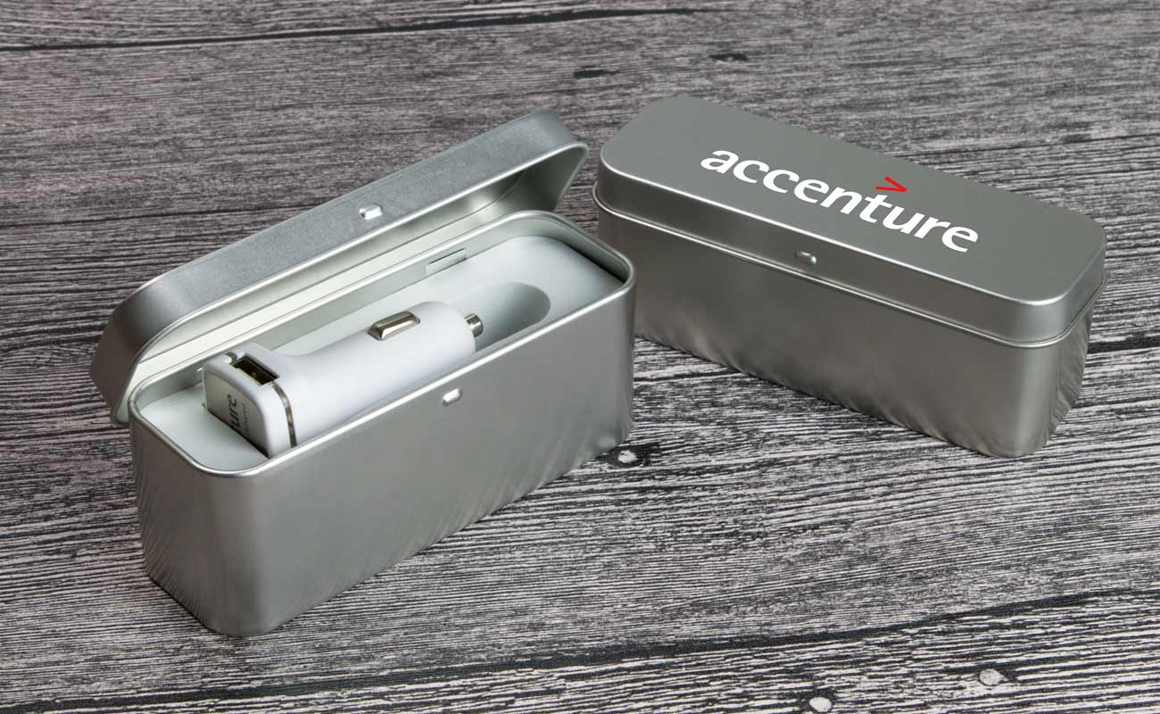 Zip - Bil-oplader med logo gallery thumbnail