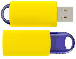 Farve sammensætning er muligt. Vælg 2 forskellige standard farver til forskellige dele.