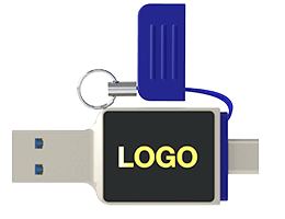 Farve sammensætning er muligt. Vælg 2 forskellige standard farver til forskellige dele.